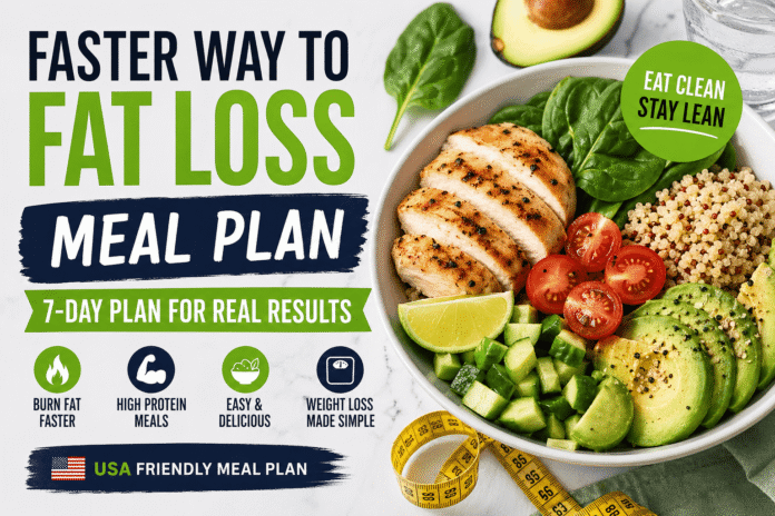 faster way to fat loss meal plan