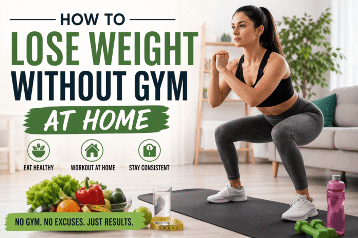 how to lose weight without gym at home