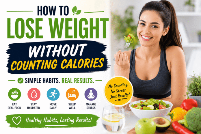 how to lose weight without counting calories