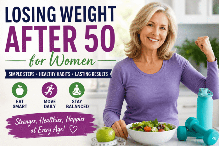 losing weight after 50 for women